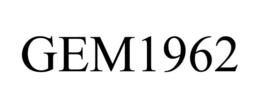 GEM1962 trademark