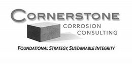 CORNERSTONE CORROSION CONSULTING FOUNDATIONAL STRATEGY, SUSTAINABLE INTEGRITY trademark
