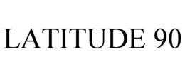 LATITUDE 90 trademark