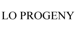 LO PROGENY trademark