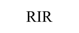 RIR trademark