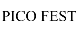 PICO FEST trademark