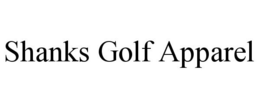 SHANKS GOLF APPAREL trademark