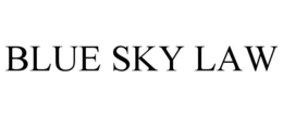BLUE SKY LAW trademark