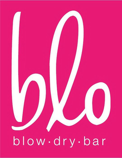 BLO BLOW · DRY · BAR trademark