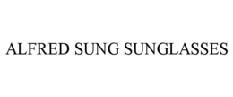 ALFRED SUNG SUNGLASSES trademark