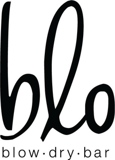 BLO BLOW · DRY · BAR trademark