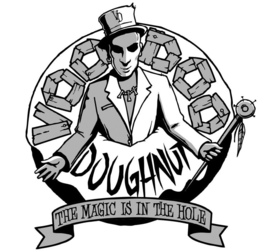 VD VOODOO DOUGHNUT THE MAGIC IS IN THE HOLE trademark