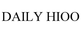 DAILY HIOO trademark