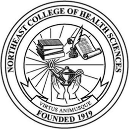 NORTHEAST COLLEGE OF HEALTH SCIENCES VIRTUS ANIMUSQUE FOUNDED 1919 trademark