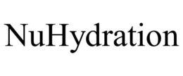 NUHYDRATION trademark