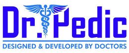 DR. PEDIC DESIGNED & DEVELOPED BY DOCTORS trademark