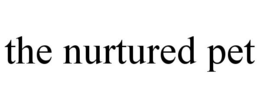 THE NURTURED PET trademark