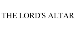 THE LORD'S ALTAR trademark