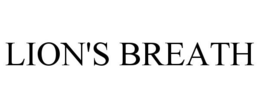 LION'S BREATH trademark