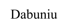 DABUNIU trademark