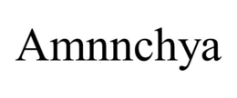 AMNNCHYA trademark
