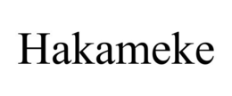 HAKAMEKE trademark