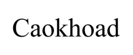 CAOKHOAD trademark