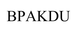 BPAKDU trademark