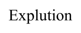 EXPLUTION trademark