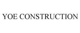 YOE CONSTRUCTION trademark