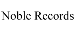 NOBLE RECORDS trademark