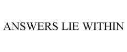 ANSWERS LIE WITHIN trademark