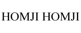 HOMJI HOMJI trademark