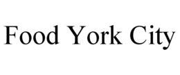 FOOD YORK CITY trademark