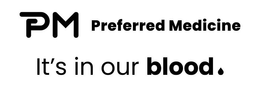 PM PREFERRED MEDICINE IT'S IN OUR BLOOD trademark
