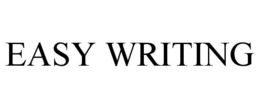 EASY WRITING trademark