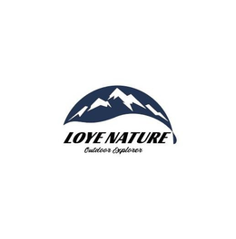 LOYE NATURE OUTDOOR EXPLORER trademark