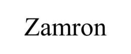 ZAMRON trademark