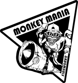MONKEY MANIA FIREWORKS trademark
