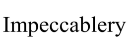 IMPECCABLERY trademark