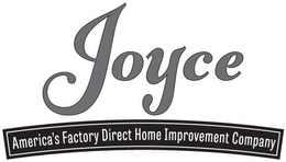 JOYCE AMERICA'S FACTORY DIRECT HOME IMPROVEMENT COMPANY trademark