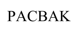 PACBAK trademark