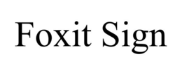 FOXIT SIGN trademark