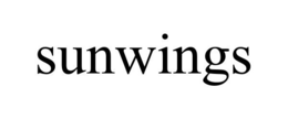 SUNWINGS trademark