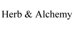 HERB & ALCHEMY trademark