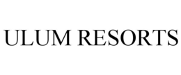 ULUM RESORTS trademark