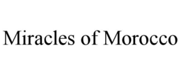 MIRACLES OF MOROCCO trademark