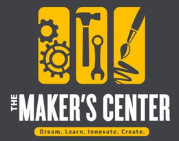 THE MAKER'S CENTER DREAM. LEARN. INNOVATE. CREATE. trademark