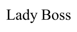 LADY BOSS trademark
