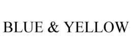 BLUE & YELLOW trademark