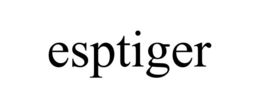 ESPTIGER trademark