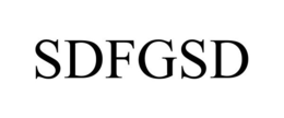 SDFGSD trademark