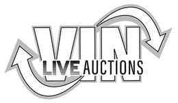 VIN LIVE AUCTIONS trademark