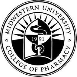 MIDWESTERN UNIVERSITY COLLEGE OF PHARMACY 1991 trademark